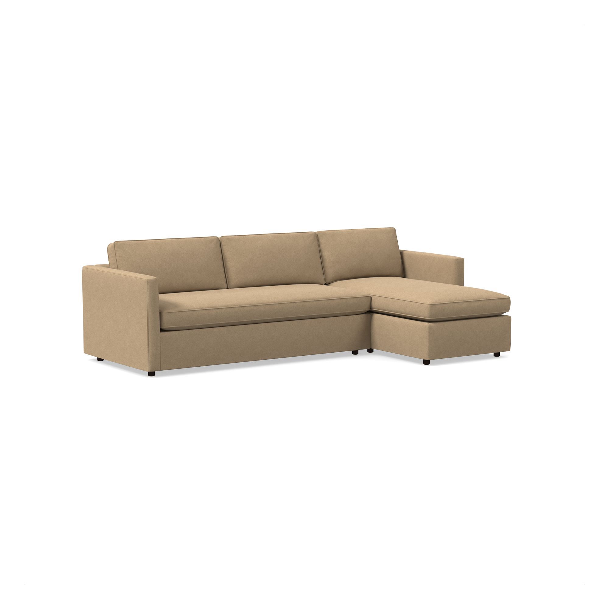 Harris 2 Piece Pop Up Sleeper Sectional With Storage | West Elm