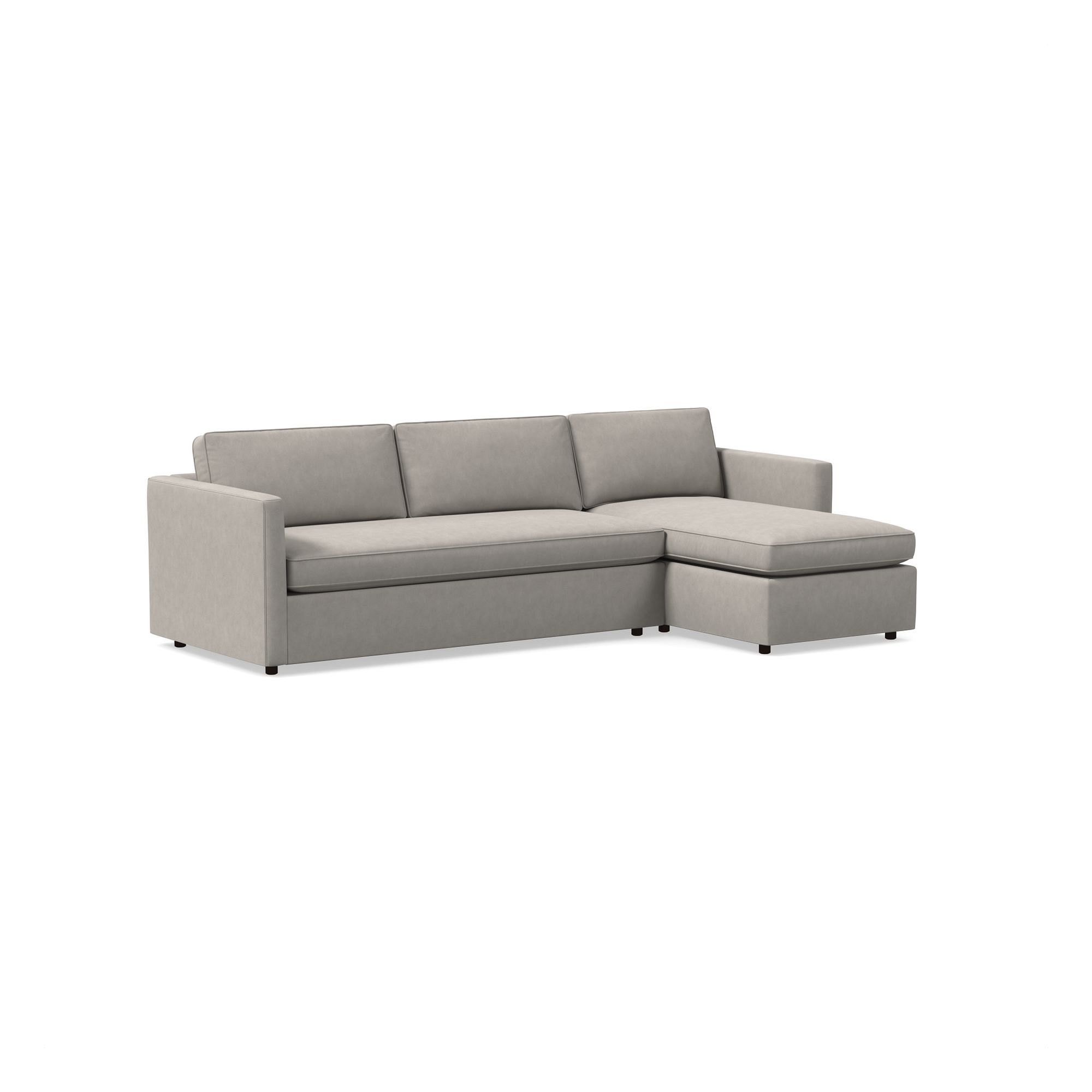 Harris 2 Piece Pop Up Sleeper Sectional With Storage | West Elm