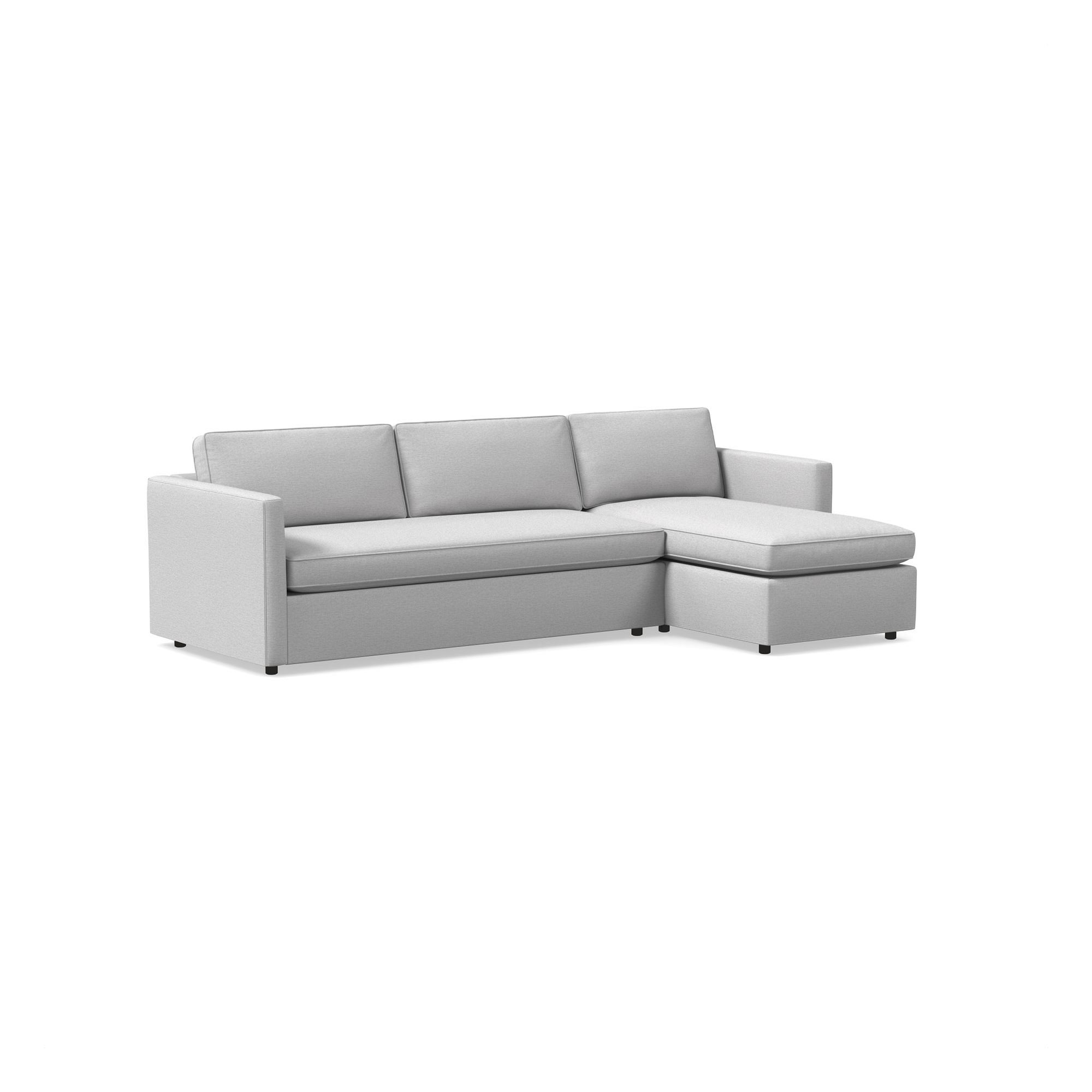 Harris 2 Piece Pop Up Sleeper Sectional With Storage | West Elm