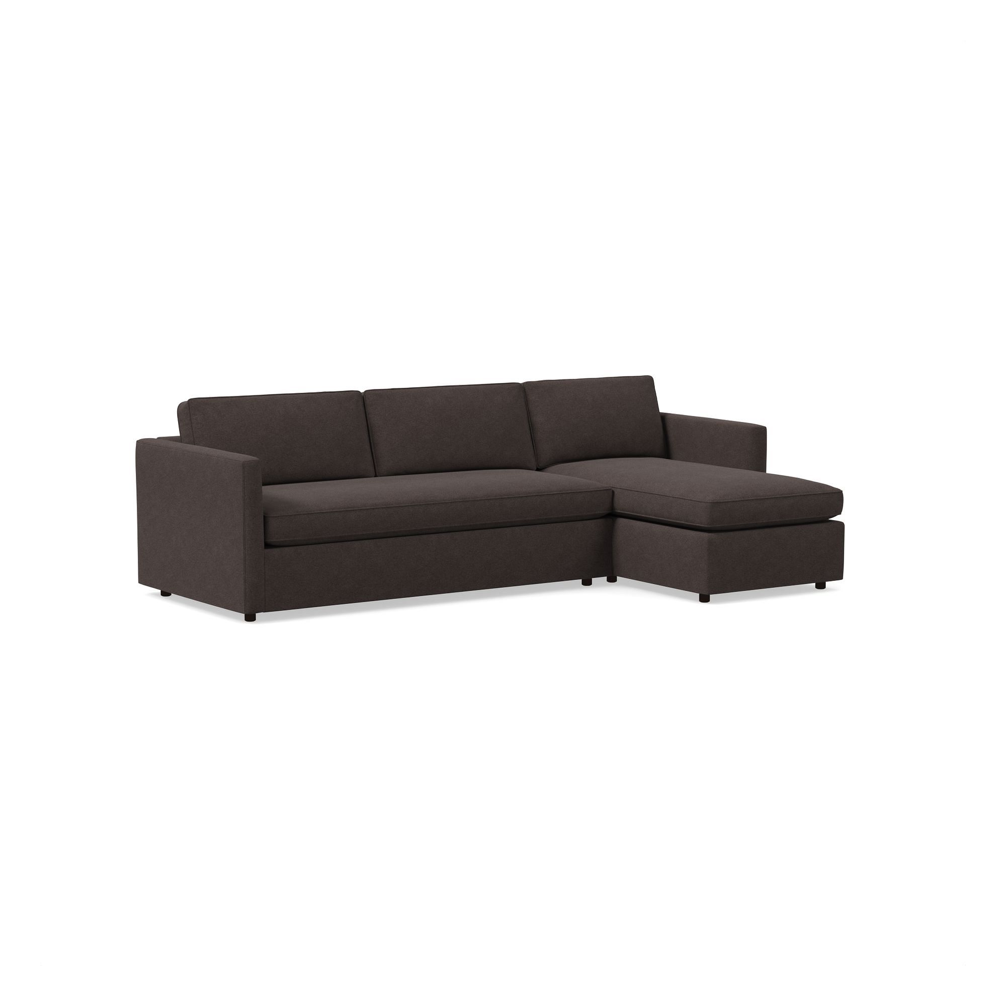 Harris 2 Piece Pop Up Sleeper Sectional With Storage | West Elm