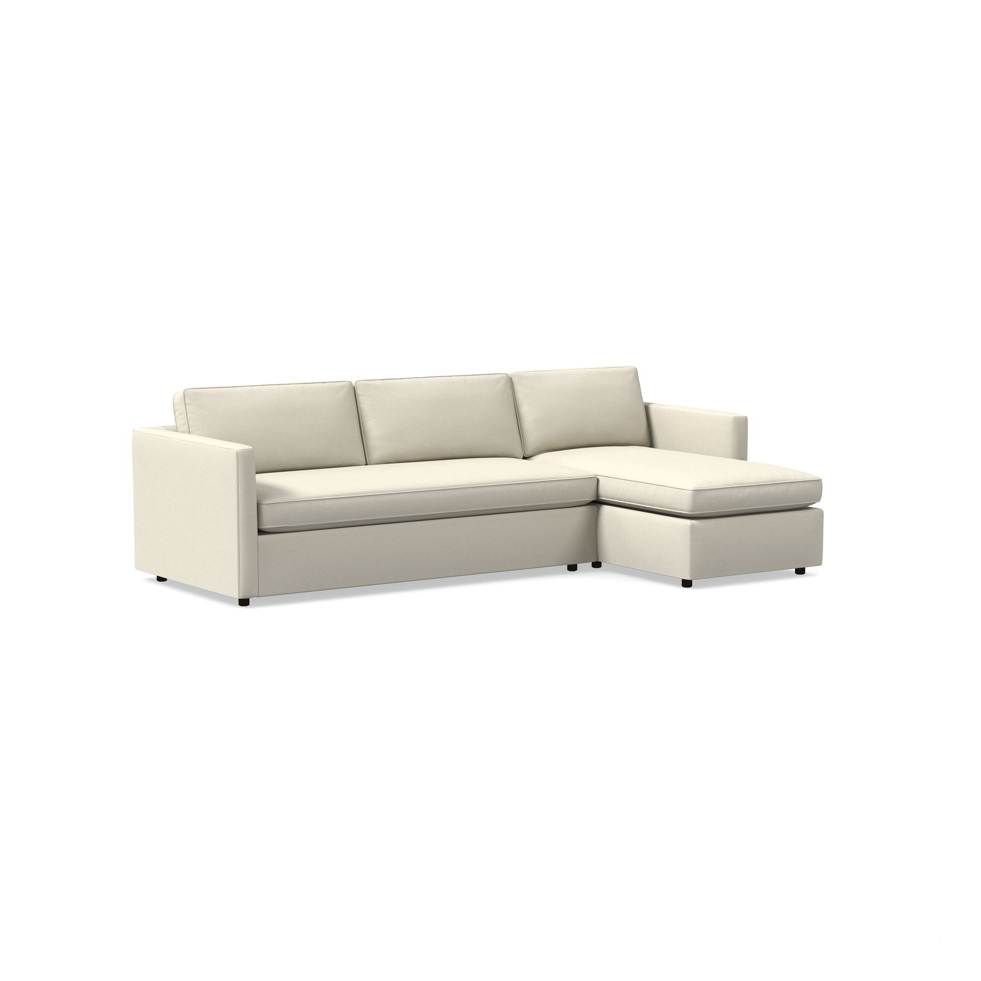 Harris 2 Piece Pop Up Sleeper Sectional With Storage | West Elm