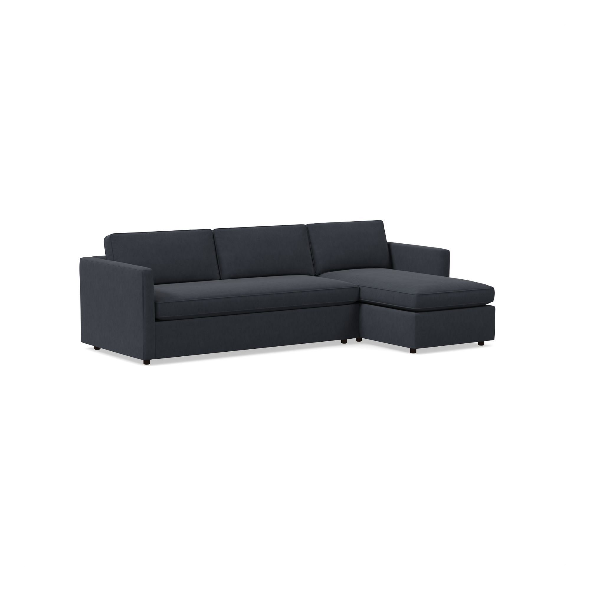 Harris 2 Piece Pop Up Sleeper Sectional With Storage | West Elm