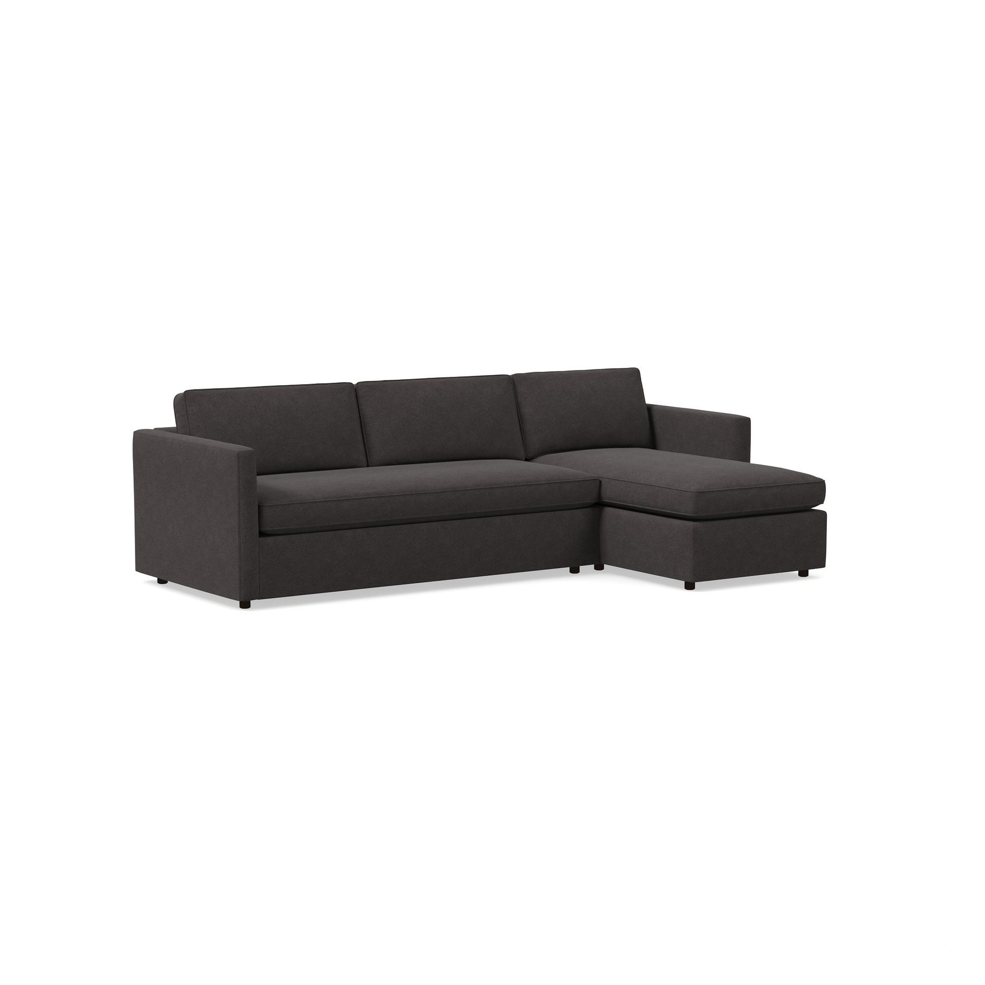 Harris 2 Piece Pop Up Sleeper Sectional With Storage | West Elm