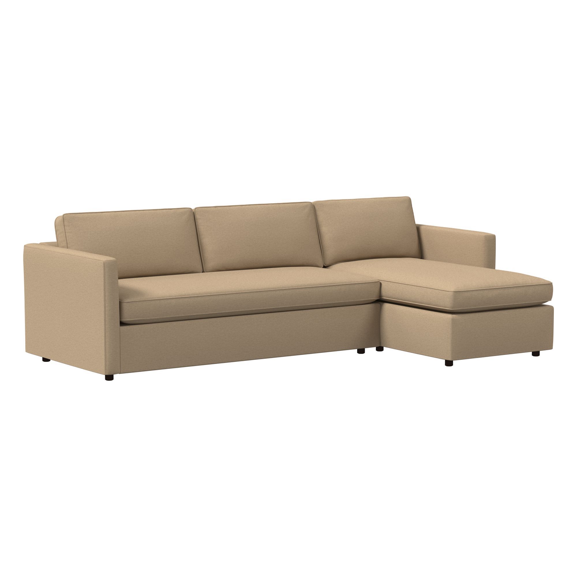 Harris 2 Piece Pop Up Sleeper Sectional With Storage | West Elm