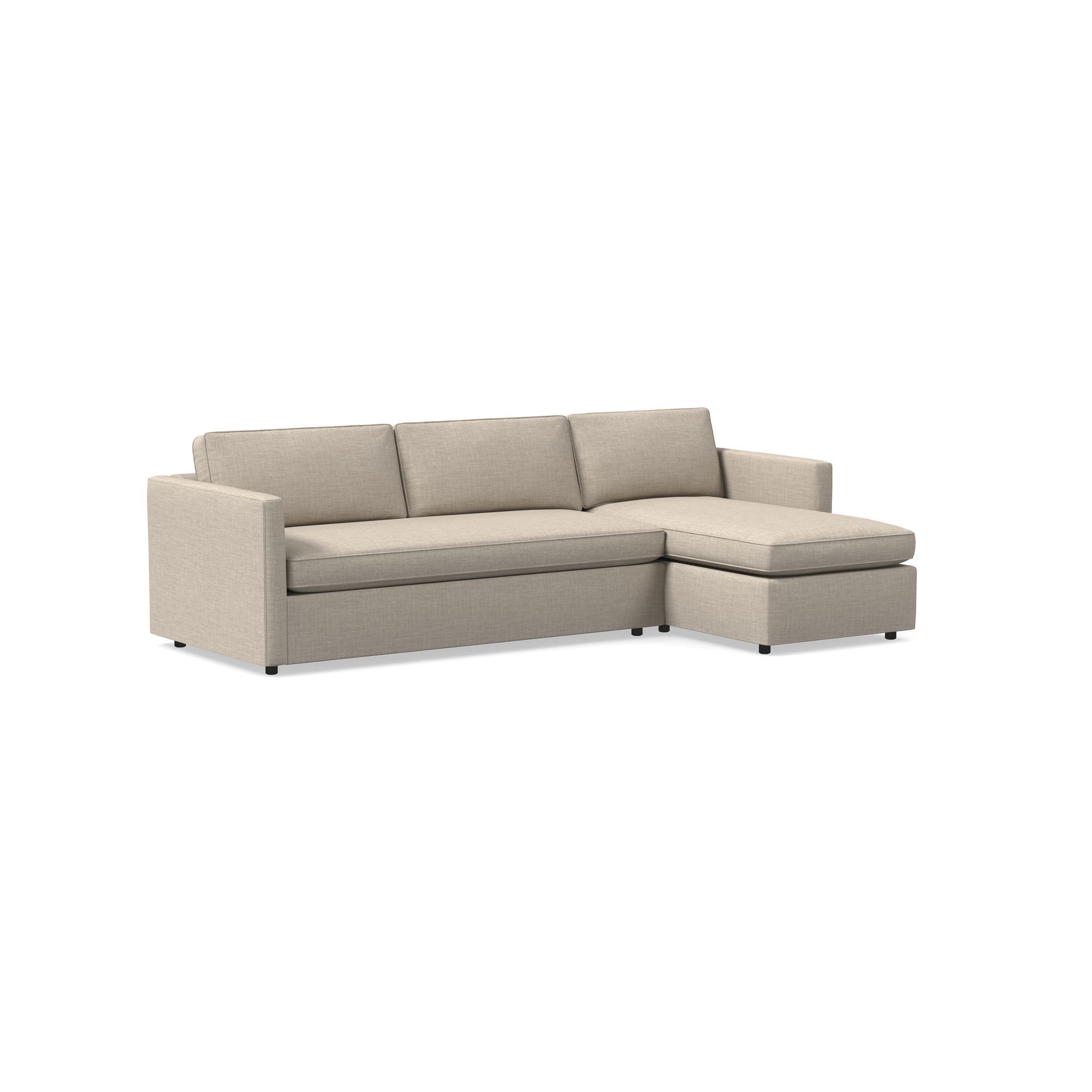 Harris 2 Piece Pop Up Sleeper Sectional With Storage | West Elm