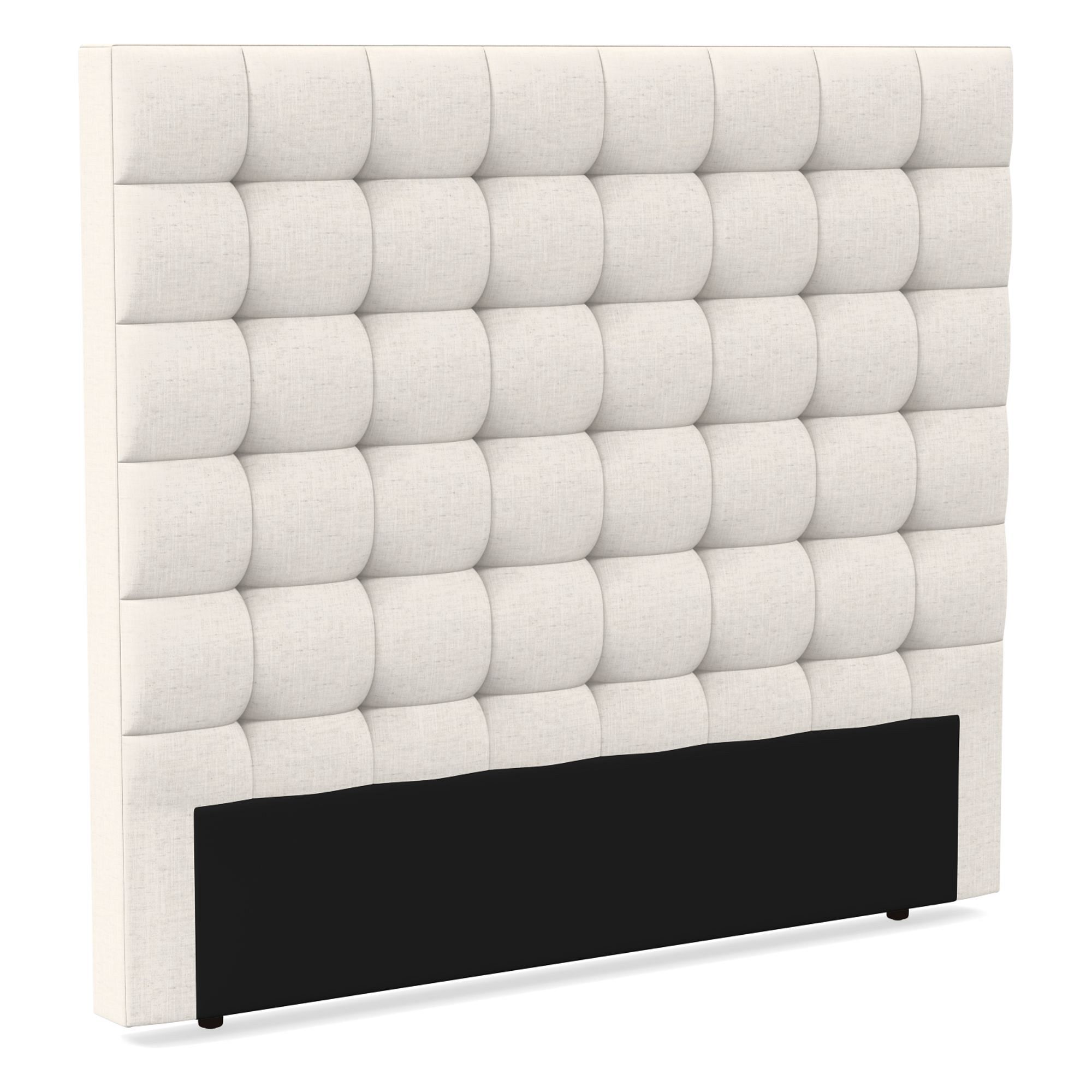 Emmett Grid Tufted Headboard | West Elm