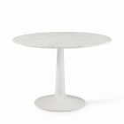 Liv Round Marble Dining Table (44&quot;, 60&quot;)