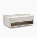 Panorama Pop-Up Storage Coffee Table - Feather Gray