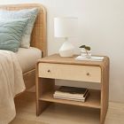 Modern Waterfall Nightstand (26&quot;)