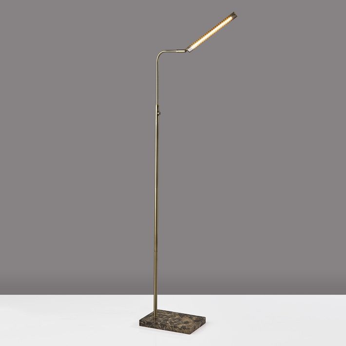 Marble Task LED Floor Lamp