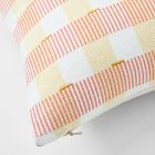 Check &amp; Stripe Pillow Cover