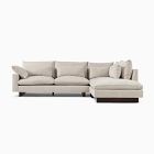 Harmony 2-Piece Bumper Chaise Sectional (107&quot;&ndash;117&quot;)