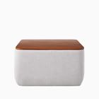 Upholstered Square Storage Ottoman