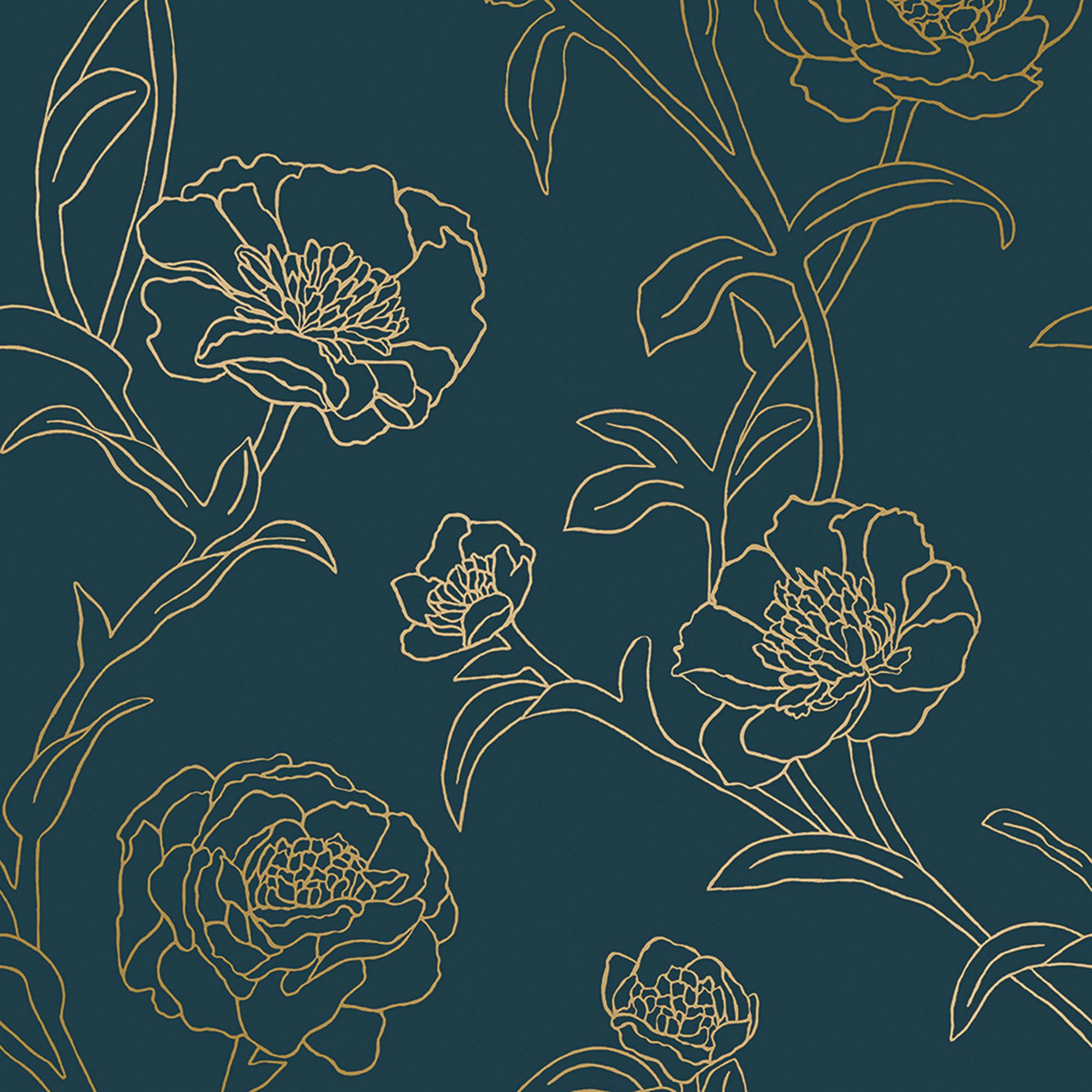 Peonies Wallpaper | West Elm