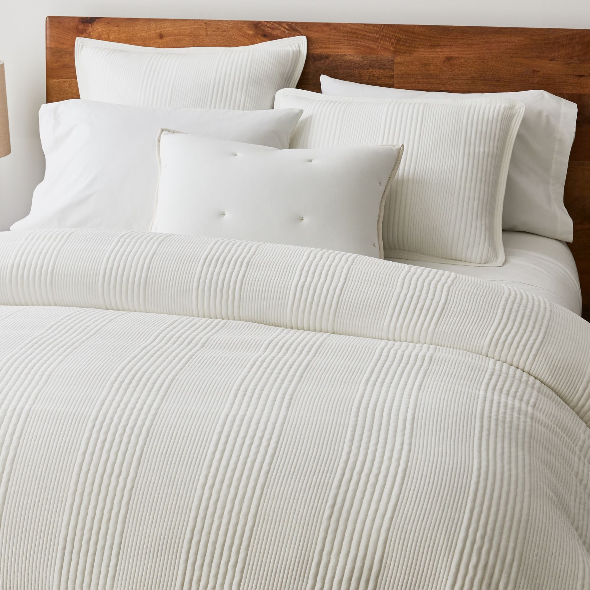 Cotton Cloud Jersey Duvet Cover & Shams | West Elm