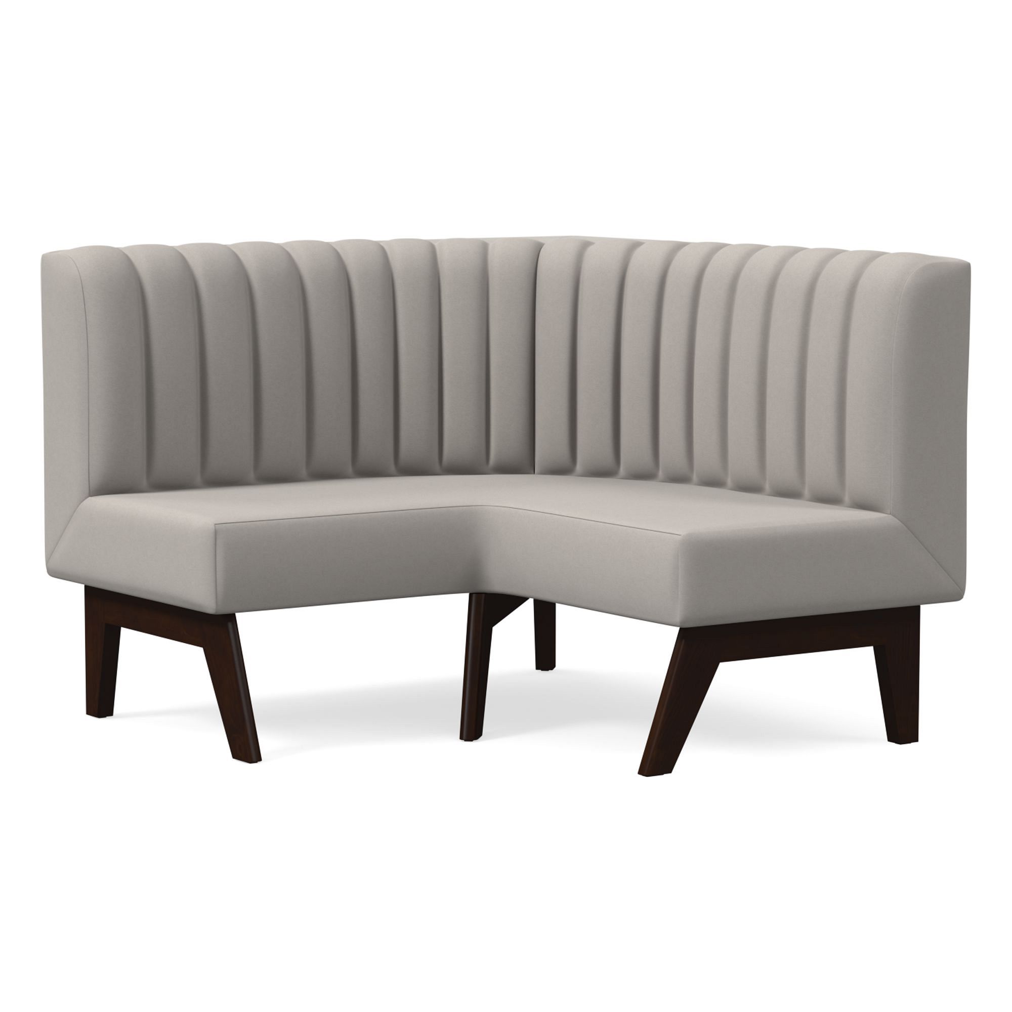 Novak Banquette - Vertical Channel Tufting | West Elm