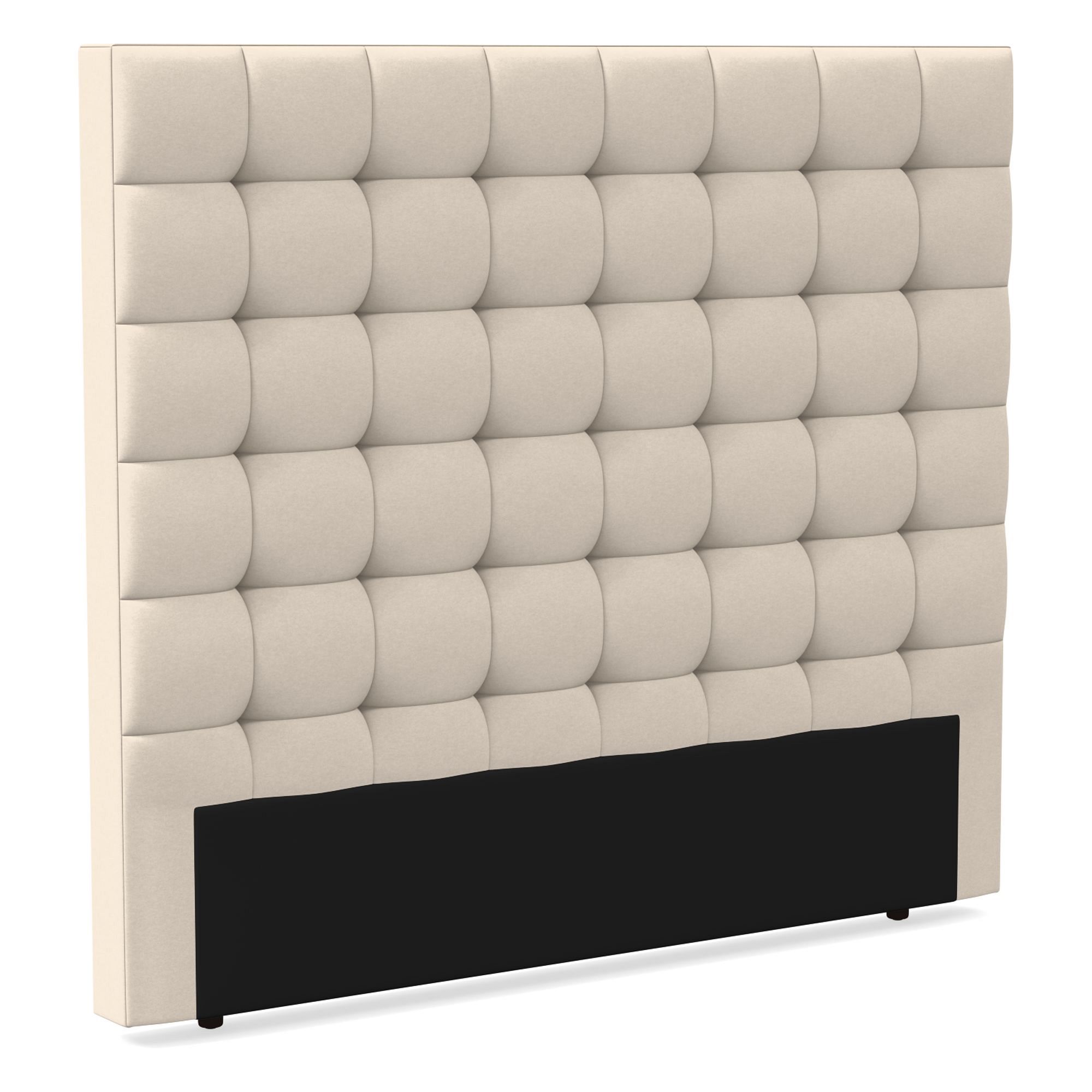 Emmett Grid Tufted Headboard | West Elm