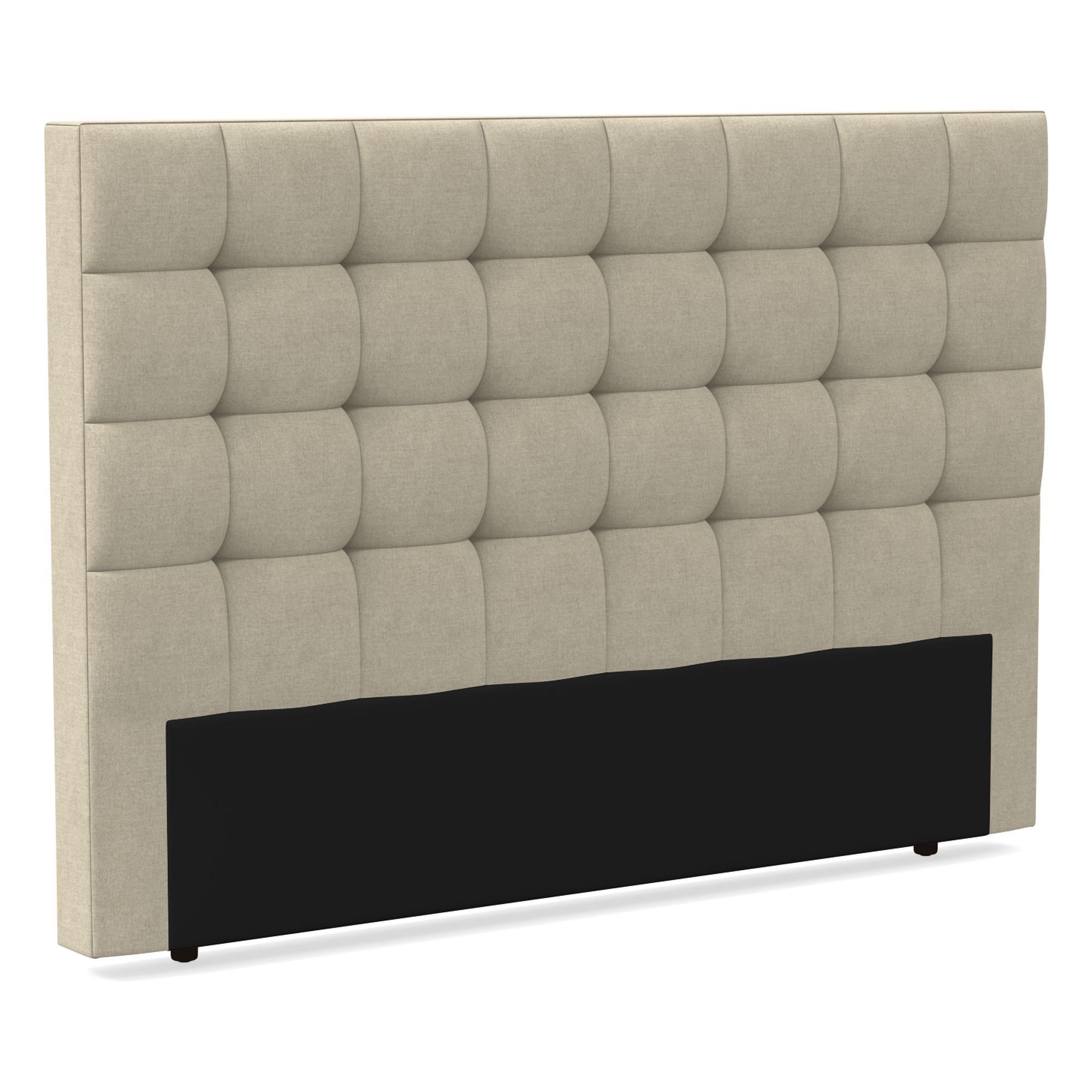 Emmett Grid Tufted Headboard | West Elm