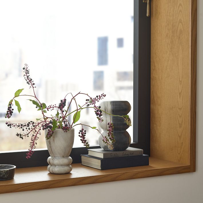 Kali Marble Vases West Elm