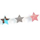 Metallic Cotton Star Garland