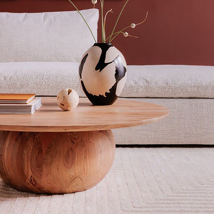 Spherical Base Coffee Table