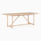 Modern Oak Rectangle Dining Table (84&quot;)
