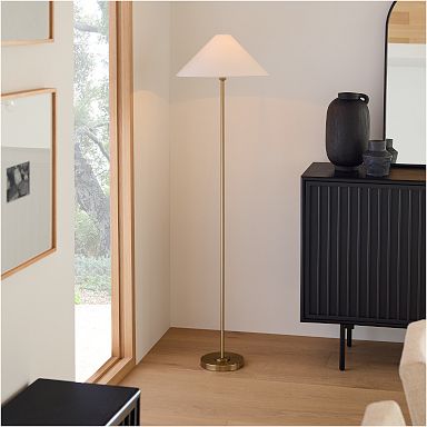 Beatrix Floor Lamp (61") - Linen Shade