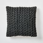 Braided Jersey Pillow Cover