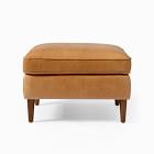 Hamilton Leather Ottoman