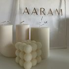 Aaram Lux U Ribbed Candle