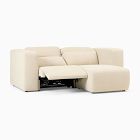 Leo Motion Reclining Small 2-Piece Chaise Sectional (92.5&quot;)