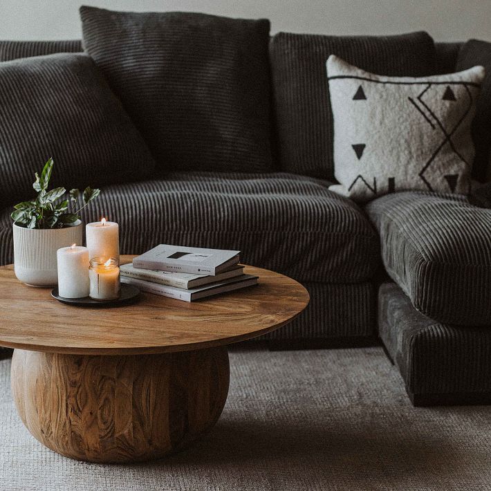 Spherical Base Coffee Table | Modern Living Room Furniture | West Elm