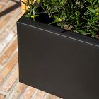 Veradek Block Series Plastic Long Box Indoor/Outdoor Planter