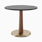 Claire Dining Table - Faux Marble - Round