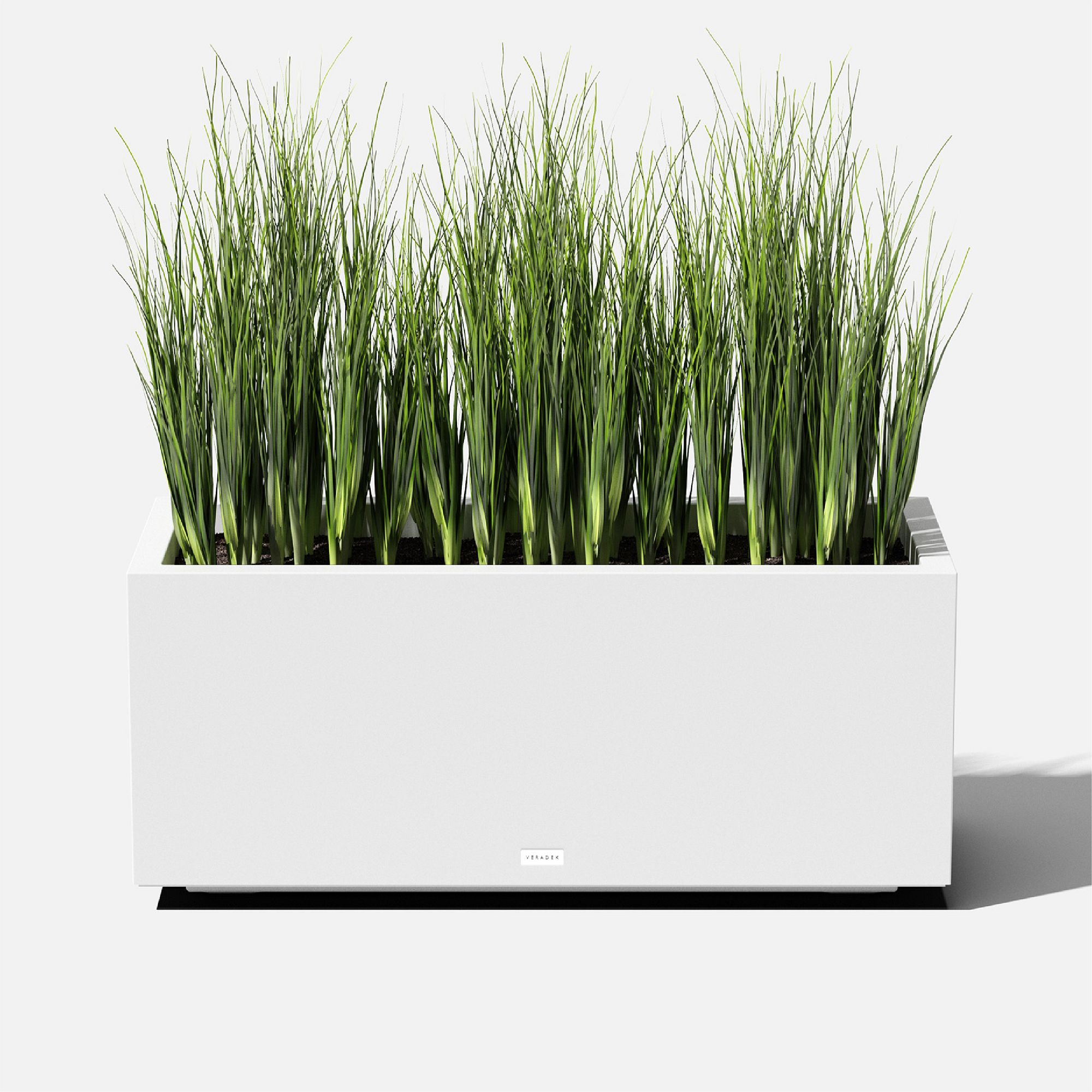 Veradek Block Series Plastic Long Box Indoor/Outdoor Planter | West Elm