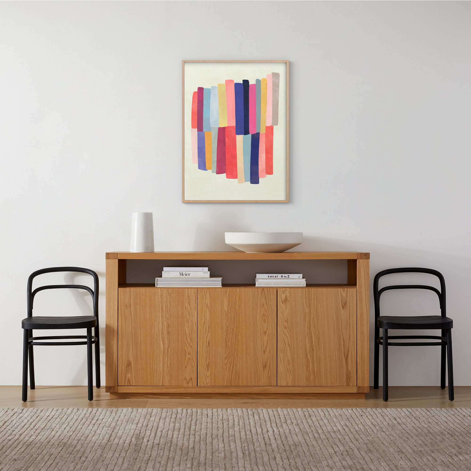 Barred Framed Wall Art by Minted for West Elm |