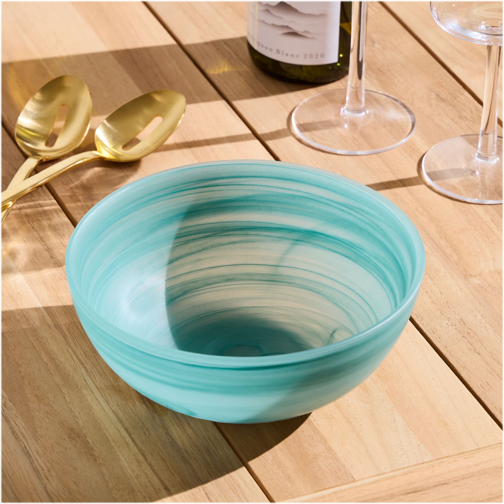 La Jolla Glass Salad Bowl | West Elm