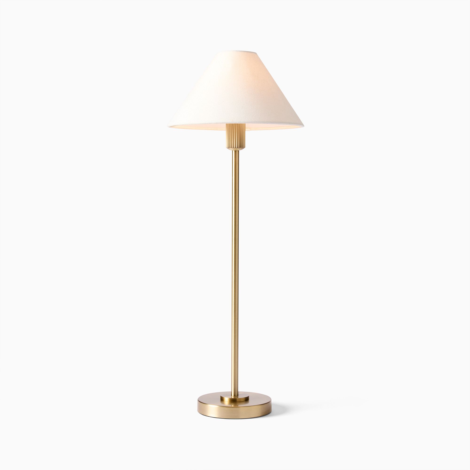 Beatrix Table Lamp (20.5") - Linen Shade | West Elm