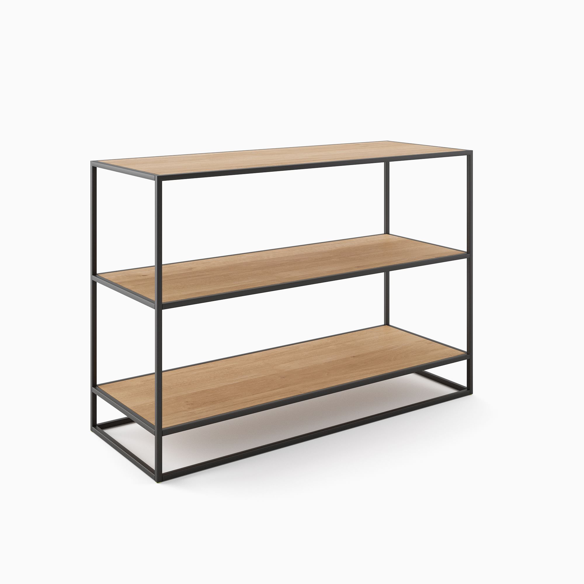 Greenpoint Low Open Bookcase | West Elm