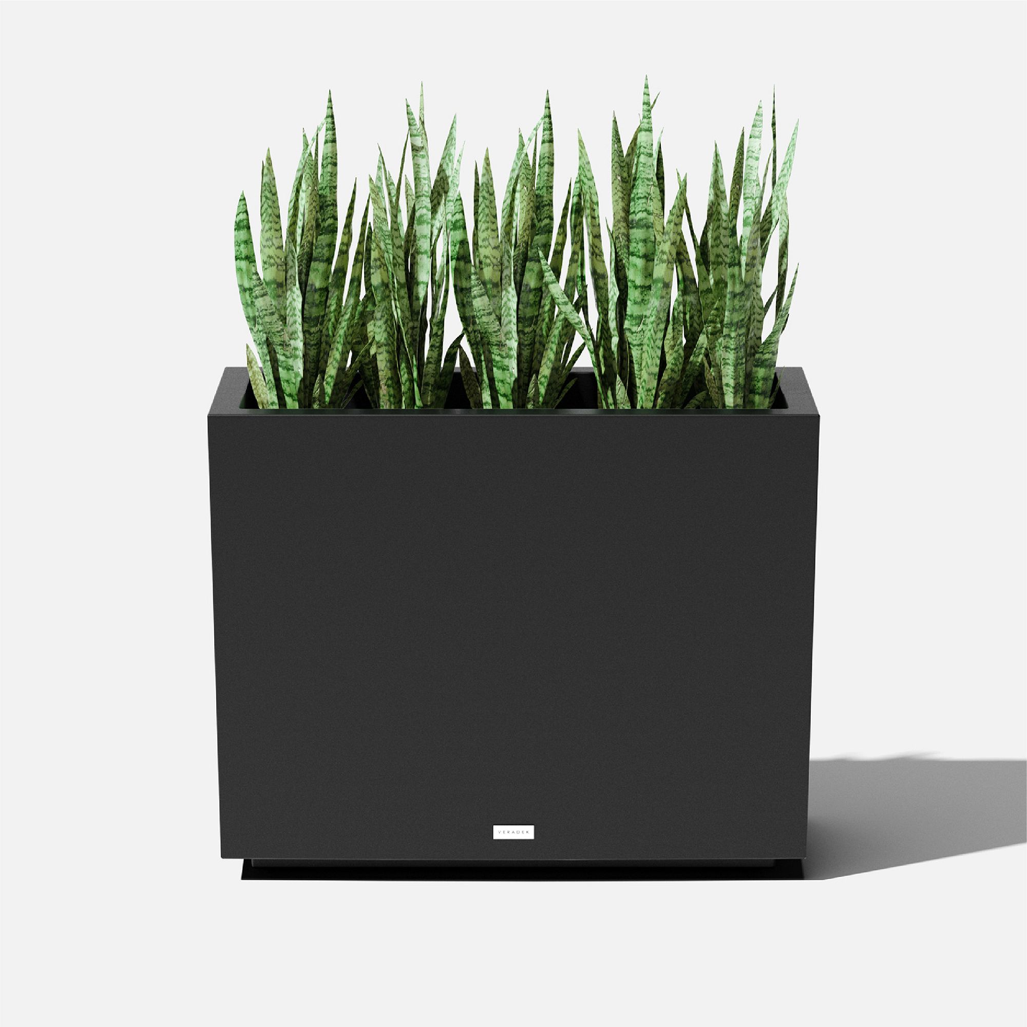 Veradek Block Series Indoor/Outdoor Plastic Span Planters | West Elm