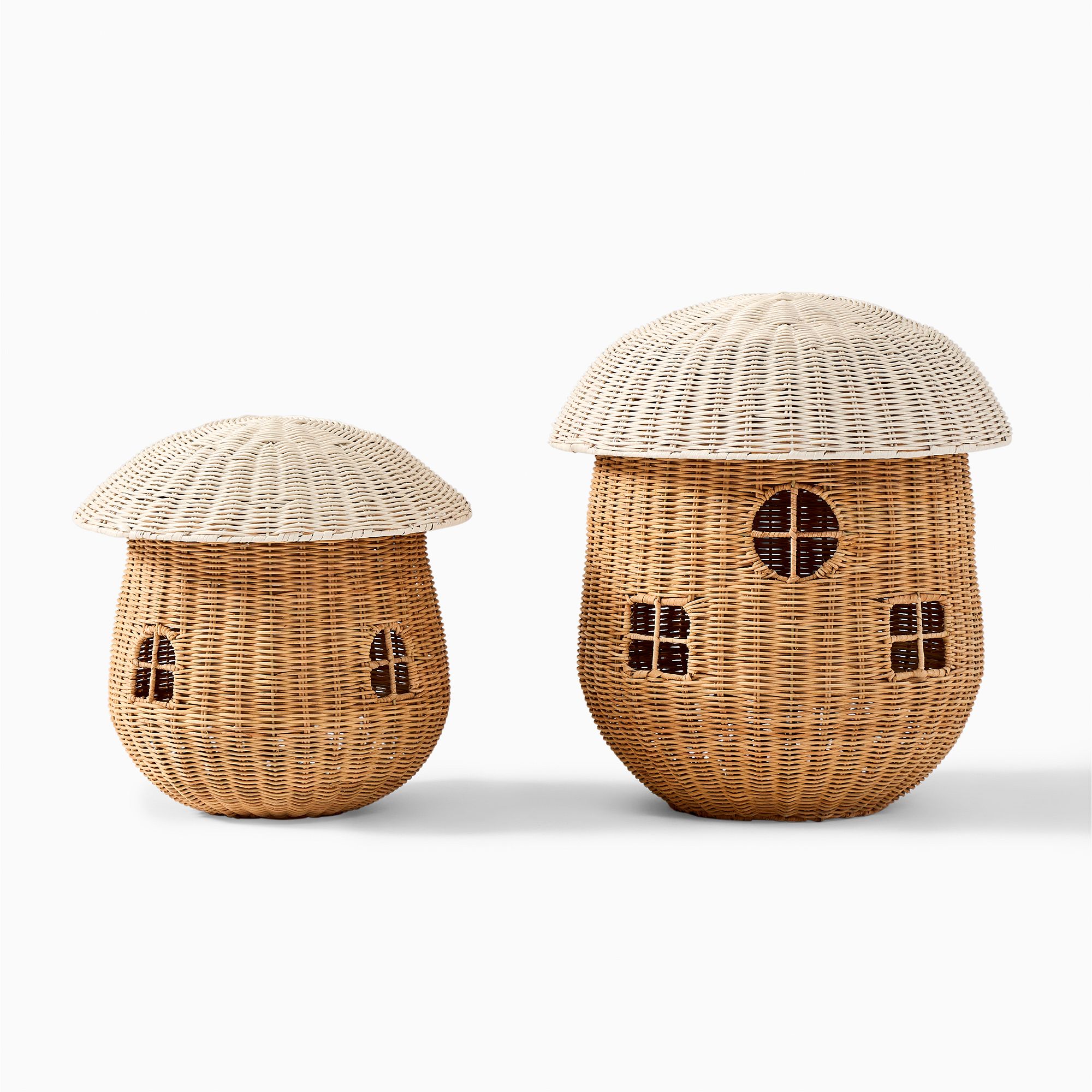 Mushroom Baskets (Set of 2) | West Elm
