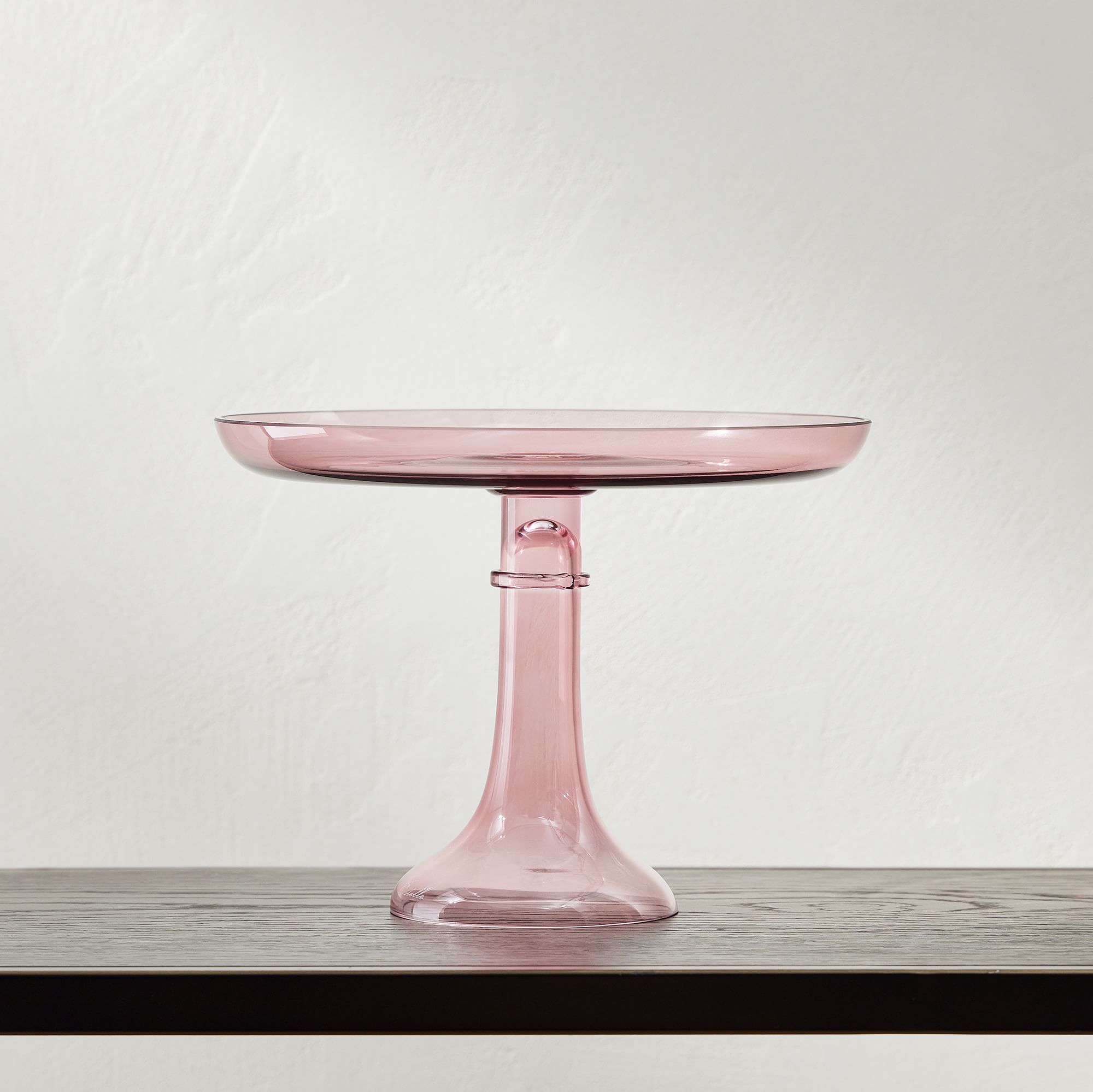 Estelle Colored Glass Cake Stand & Dome | West Elm