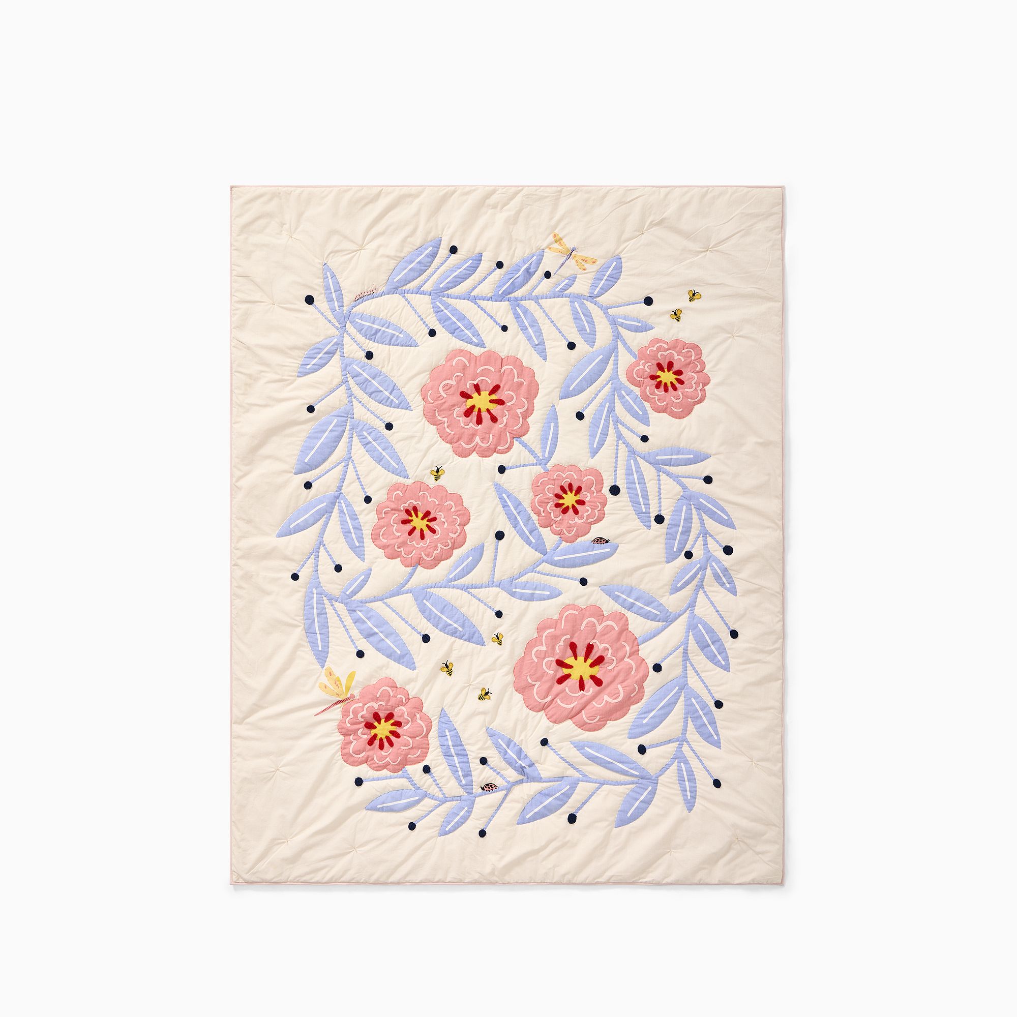 Little Garden Floral Quilt & Shams | West Elm