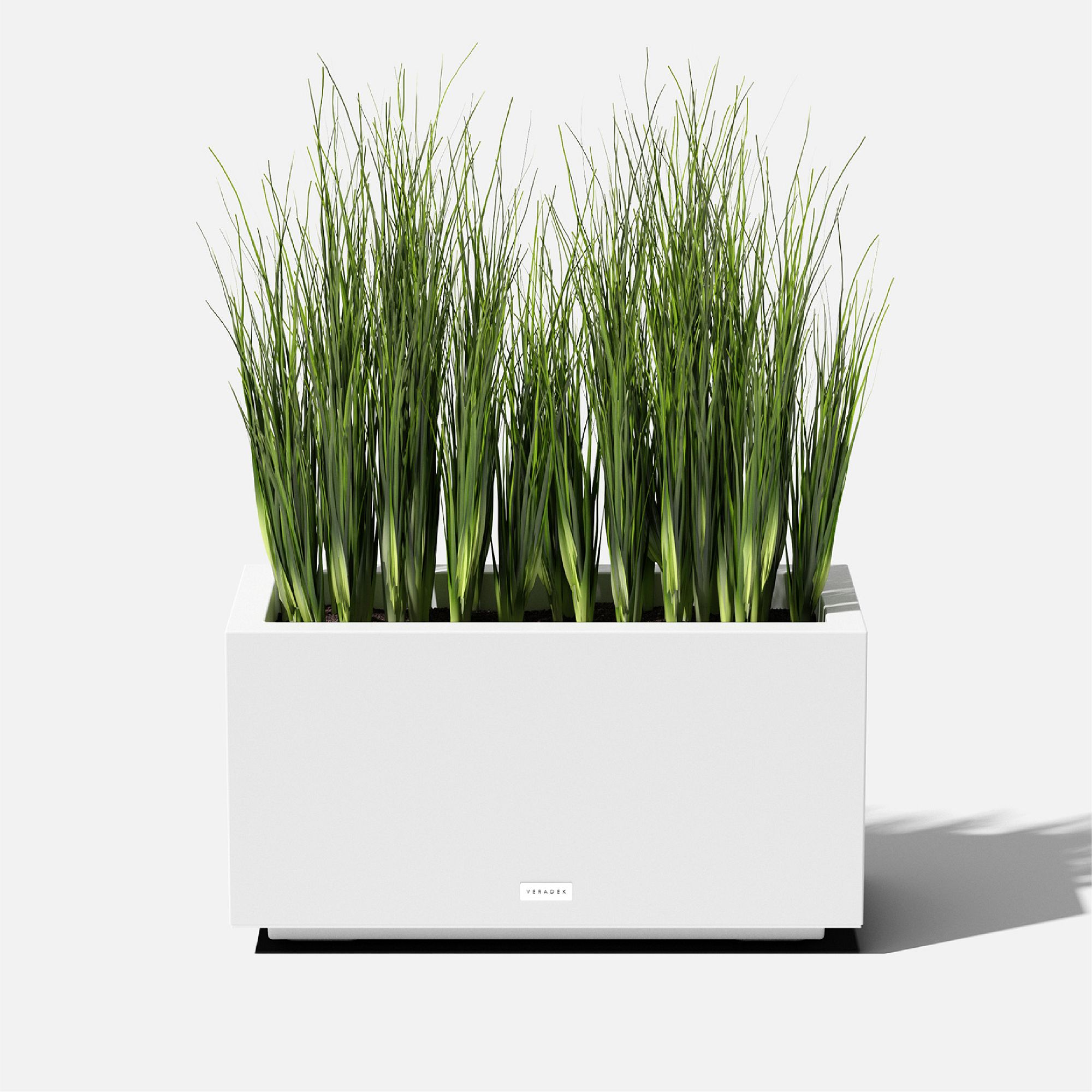 Veradek Block Series Plastic Long Box Indoor/Outdoor Planter | West Elm