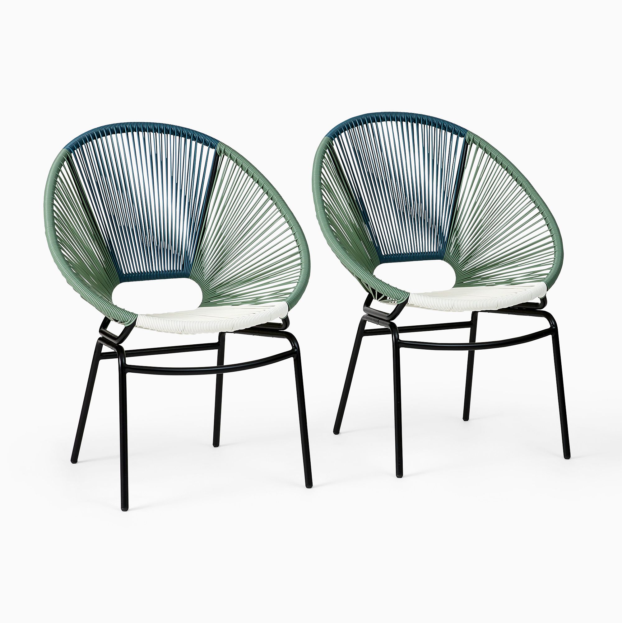 Mykonos Outdoor Dining Chair (Set of 2) | West Elm