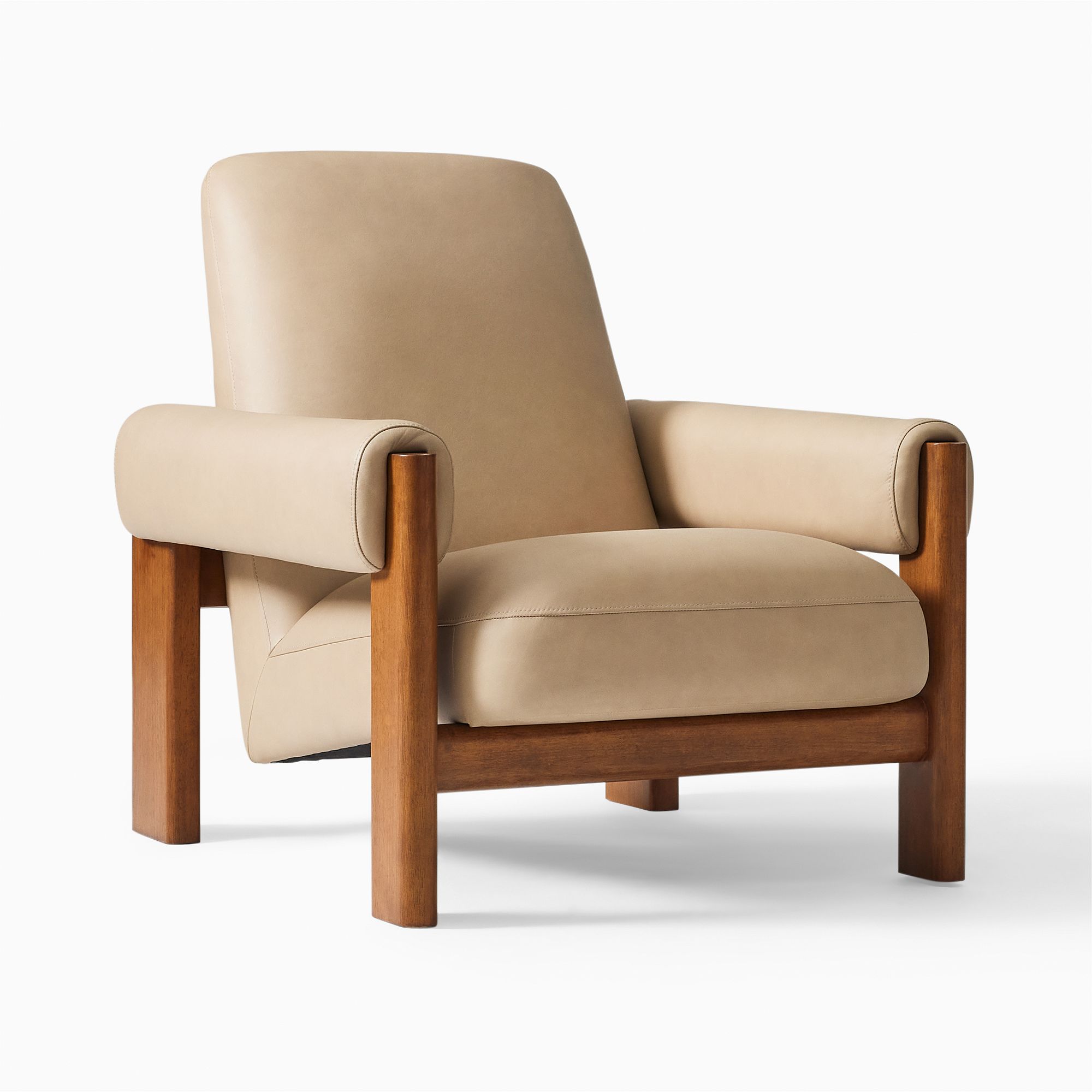 Nils Leather Chair | West Elm