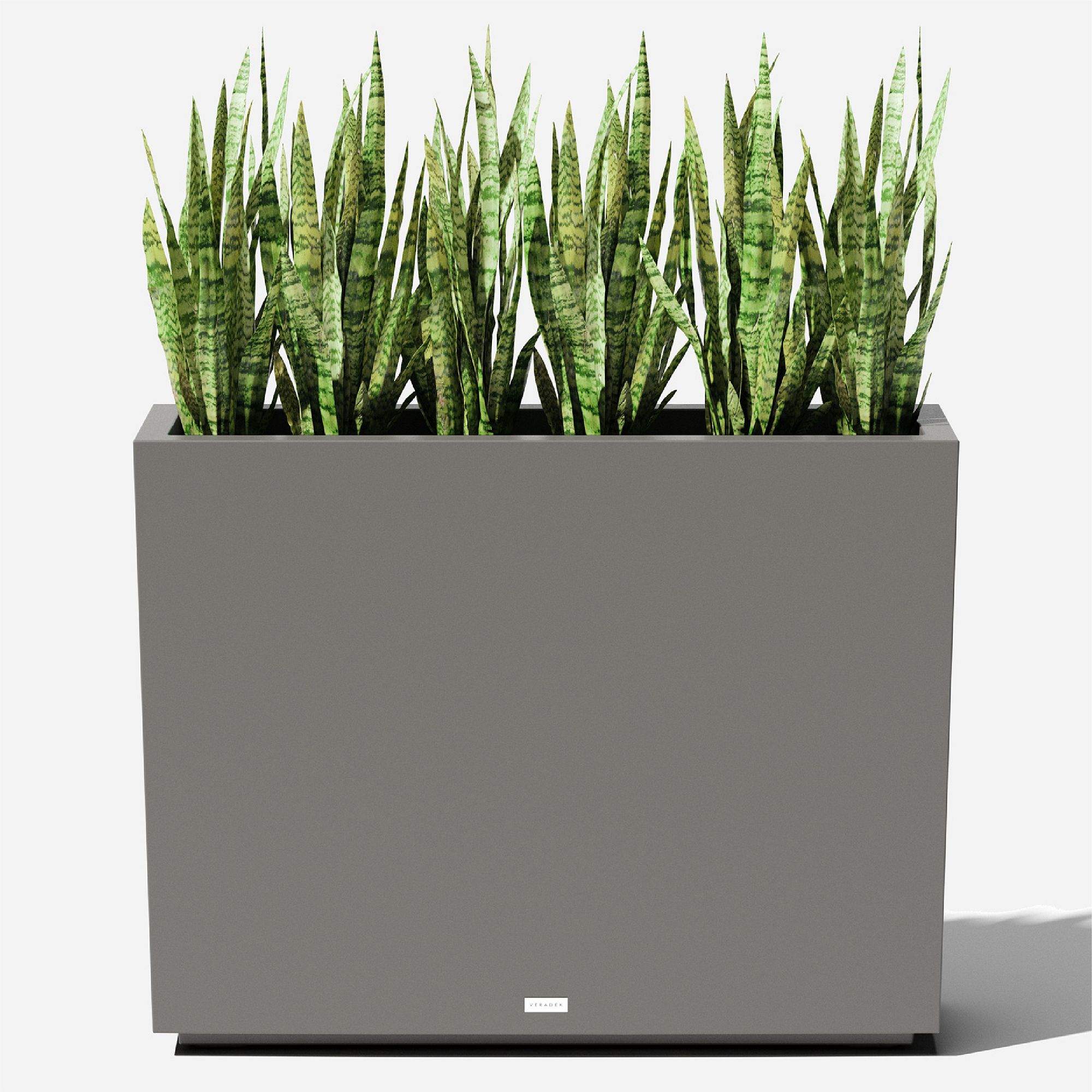 Veradek Block Series Indoor/Outdoor Plastic Span Planters | West Elm