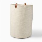 Slub Cotton Laundry Hamper | West Elm