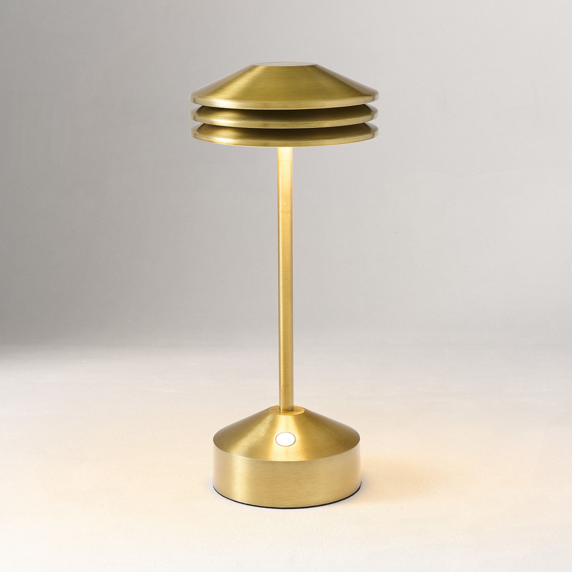 Marcus Samuelsson LED Cordless Layered Table Lamp (11") | West Elm