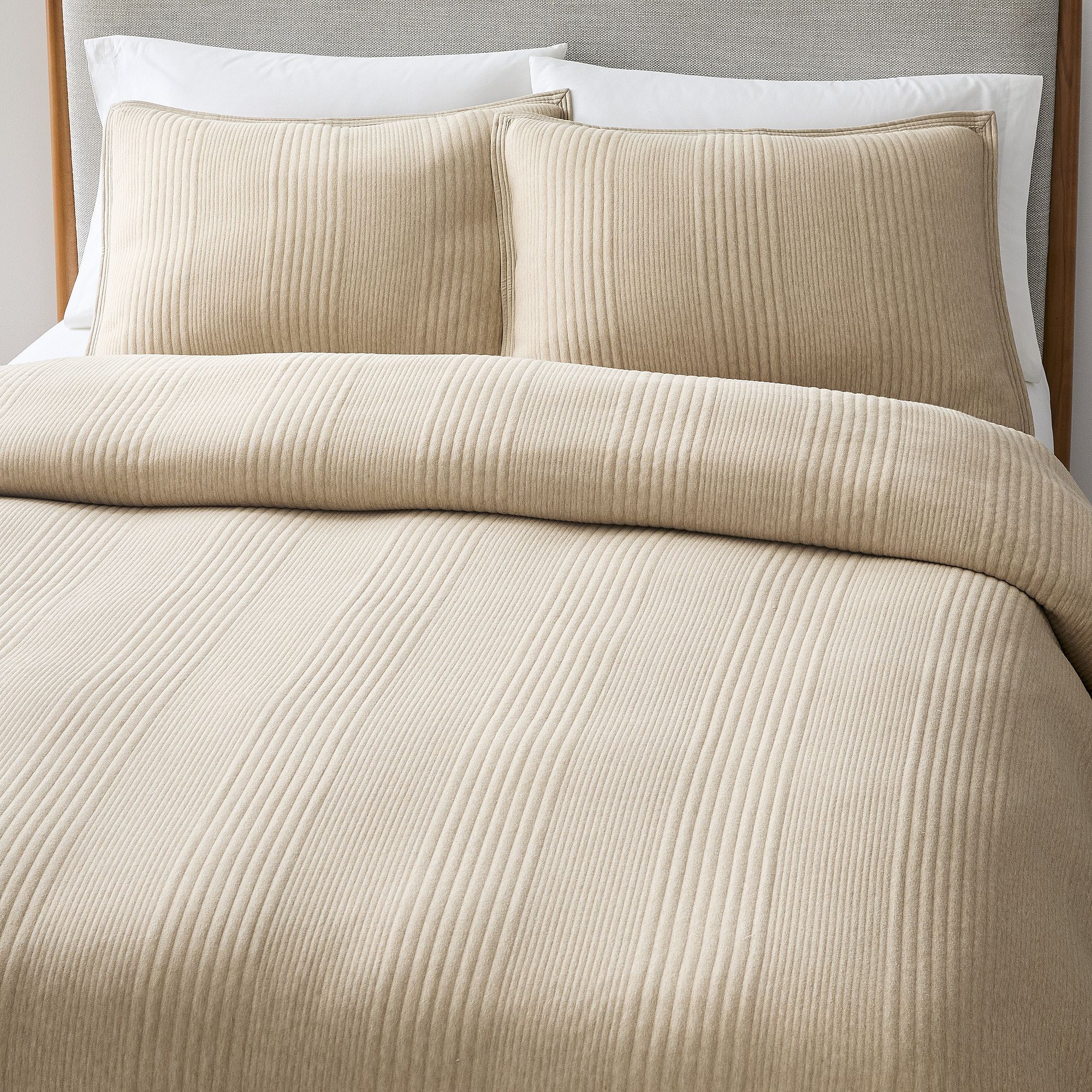 Cotton Cloud Jersey Duvet Cover & Shams | West Elm